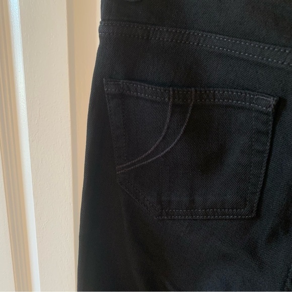 Maje Panako Fringe Hem Black Jeans - Picture 5 of 11